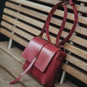 Crossbody Bag, Shoulder Bag, Ladies Bag, Leather Bag, Handmade Bag, Hand Seam, G